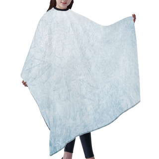 Personality  Frosted Pattern On The Glass Hair Cutting Cape