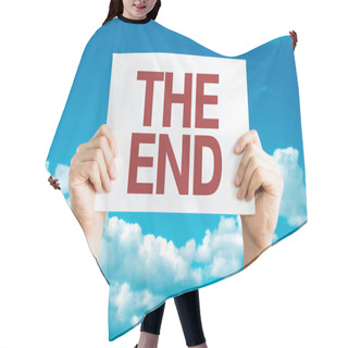 Personality  The End Card Hair Cutting Cape