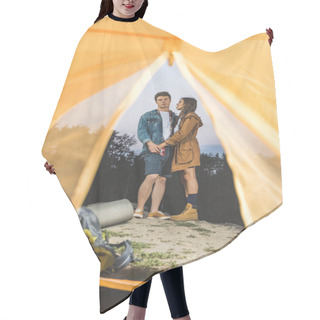 Personality  Camping Hair Cutting Cape