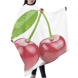 Personality  Cherry Leaf Isolated Hair Cutting Cape
