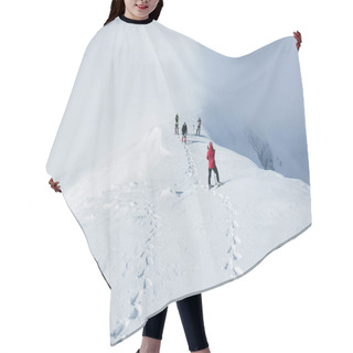 Personality  Footprints Hair Cutting Cape