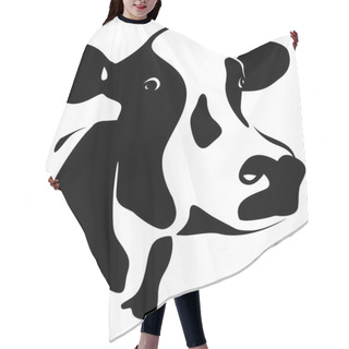 Personality  Cow Head Hair Cutting Cape