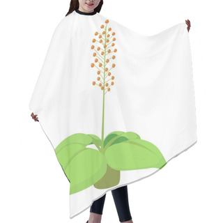 Personality  Home Flower Icon, Cartoon Style Hair Cutting Cape