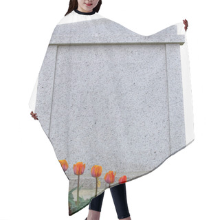 Personality  Blank Gravestone, Ready For An Inscription Hair Cutting Cape