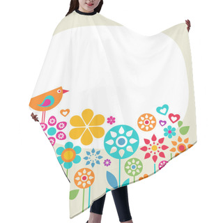 Personality  Easter Card Template - 1 Hair Cutting Cape