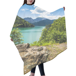 Personality  Alpine Lake Ritsa In Abkhazia Hair Cutting Cape