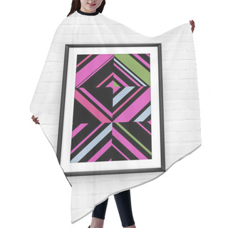 Personality  Boho Chic Poster Frame Hair Cutting Cape