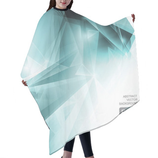 Personality  Vector Abstract High-tech Background Hair Cutting Cape