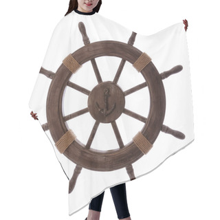 Personality  Vintage Ship Wheel Hair Cutting Cape