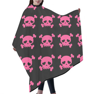 Personality  Skulls On Crossbones Hair Cutting Cape