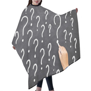 Personality  Question Mark Hair Cutting Cape