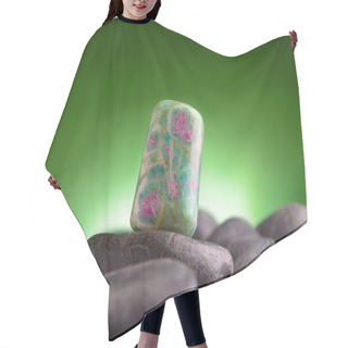 Personality  Ruby In Zoisite Hair Cutting Cape