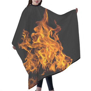Personality  Fire Flames Hair Cutting Cape