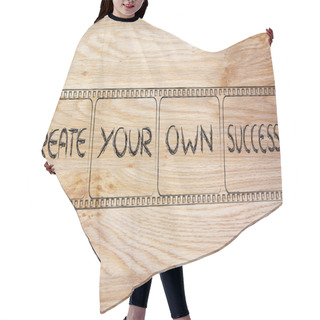 Personality  Create Your Own Success Hair Cutting Cape