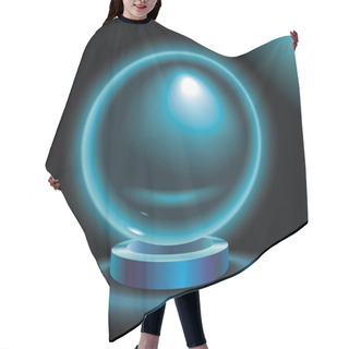 Personality  Crystal Ball Hair Cutting Cape
