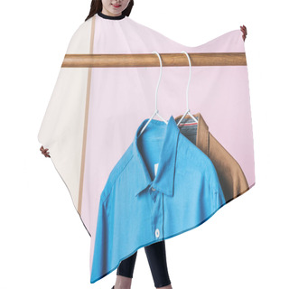Personality  Casual Shirts On Hangers, Fashion Industry Hair Cutting Cape