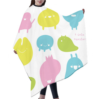Personality  Funny Characters Collection. Hair Cutting Cape