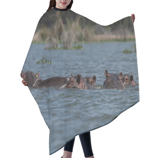Personality  Hippos' Family Hair Cutting Cape
