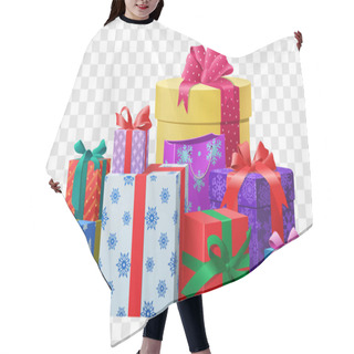 Personality  Holiday Present Boxes Hair Cutting Cape