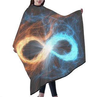 Personality  Sign Infinity Hair Cutting Cape