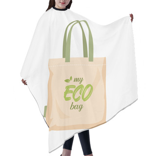 Personality  Eco-friendly Fabric Bag. Say No To Plastic Bags. Ecology Care Hair Cutting Cape