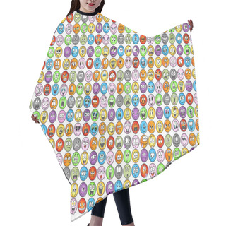 Personality  Emoticons Emotion Icon Vectors Hair Cutting Cape