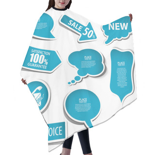 Personality  Speech Bubbles Hair Cutting Cape