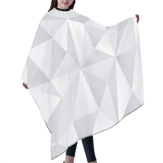 Personality  Abstract Polygon Background For Your Design Hair Cutting Cape