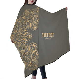 Personality  Royal Background Hair Cutting Cape