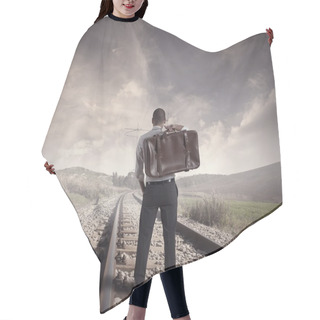 Personality  Travel For Business Hair Cutting Cape
