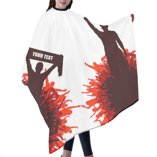 Personality  Poster For Sports Championships And Music Concerts Hair Cutting Cape