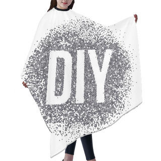 Personality  DIY Sign Hair Cutting Cape