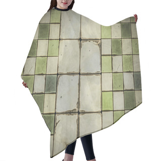 Personality  Tiles Background Hair Cutting Cape
