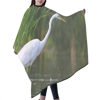 Personality  Great White Egret Hair Cutting Cape