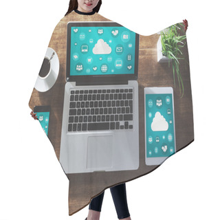 Personality  Cloud Computing And Social Network Hair Cutting Cape