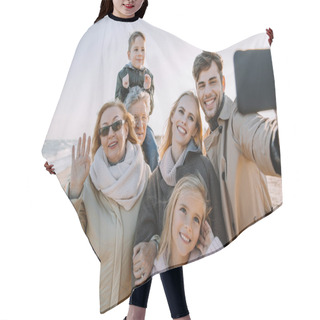 Personality  Selfie Hair Cutting Cape