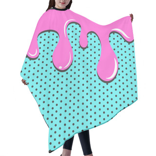 Personality  Pop Art Text Bubble Hair Cutting Cape