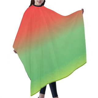 Personality  Abstract Multicolored Background With Poly Pattern Hair Cutting Cape