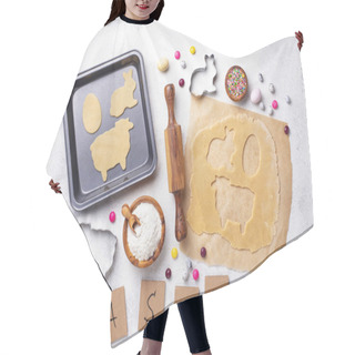 Personality  Gingerbread Dough For Cooking Easter Cookies Hair Cutting Cape