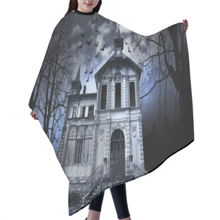 Personality  Haunted House Hair Cutting Cape