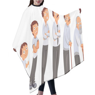 Personality  Generations Men Hair Cutting Cape