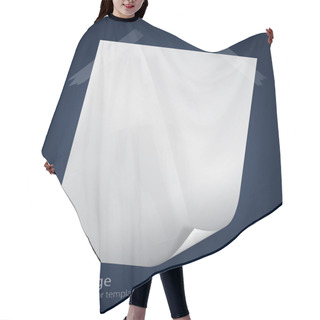 Personality  Blank Page Hair Cutting Cape