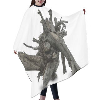 Personality  Driftwood On A White Background (blank For Your Photo Manipulations / Collages) Hair Cutting Cape