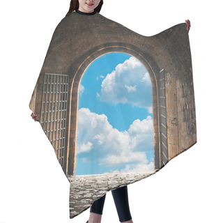 Personality  Heavens Gate Hair Cutting Cape