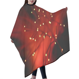 Personality  The Quirks Of Light Fiber Optic Lamp. Hair Cutting Cape
