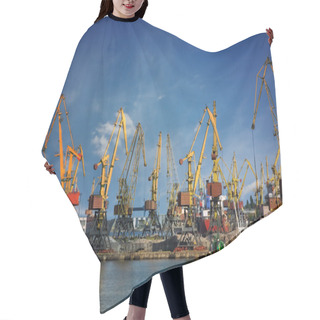 Personality  Harbor Cranes Hair Cutting Cape