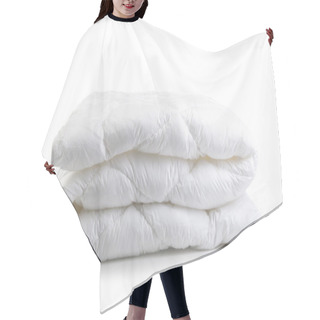 Personality  White Duvet Blanket Hair Cutting Cape