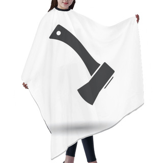 Personality  Camping Axe Icon Hair Cutting Cape