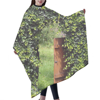 Personality  Path In The Garden Hair Cutting Cape
