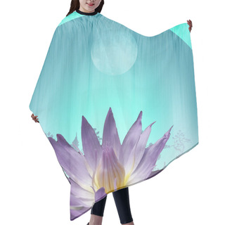 Personality  Beautiful Abstract Floral Background Hair Cutting Cape